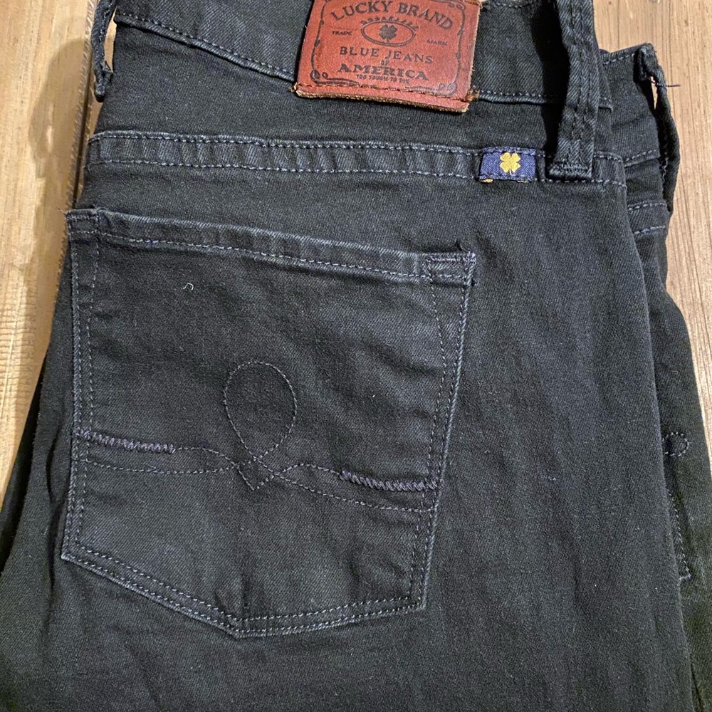 Lucky Sofia Skinny Black Jeans